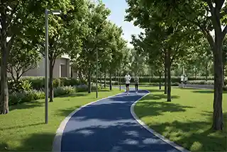 Jogging Track at Ace Arte