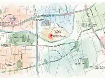 Ace Arte location map, Sector 150, Noida